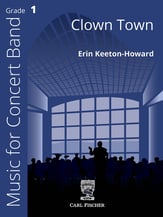 Clown Town Concert Band sheet music cover